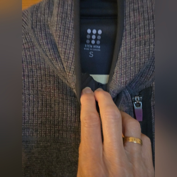 Title Nine Swacket Jacket Sz Small , Purple - Picture 2 of 4